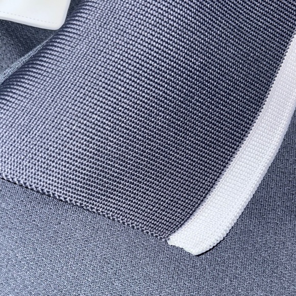 Adidas Men's Charcoal and White Polo Shirt - Picture 8 of 14